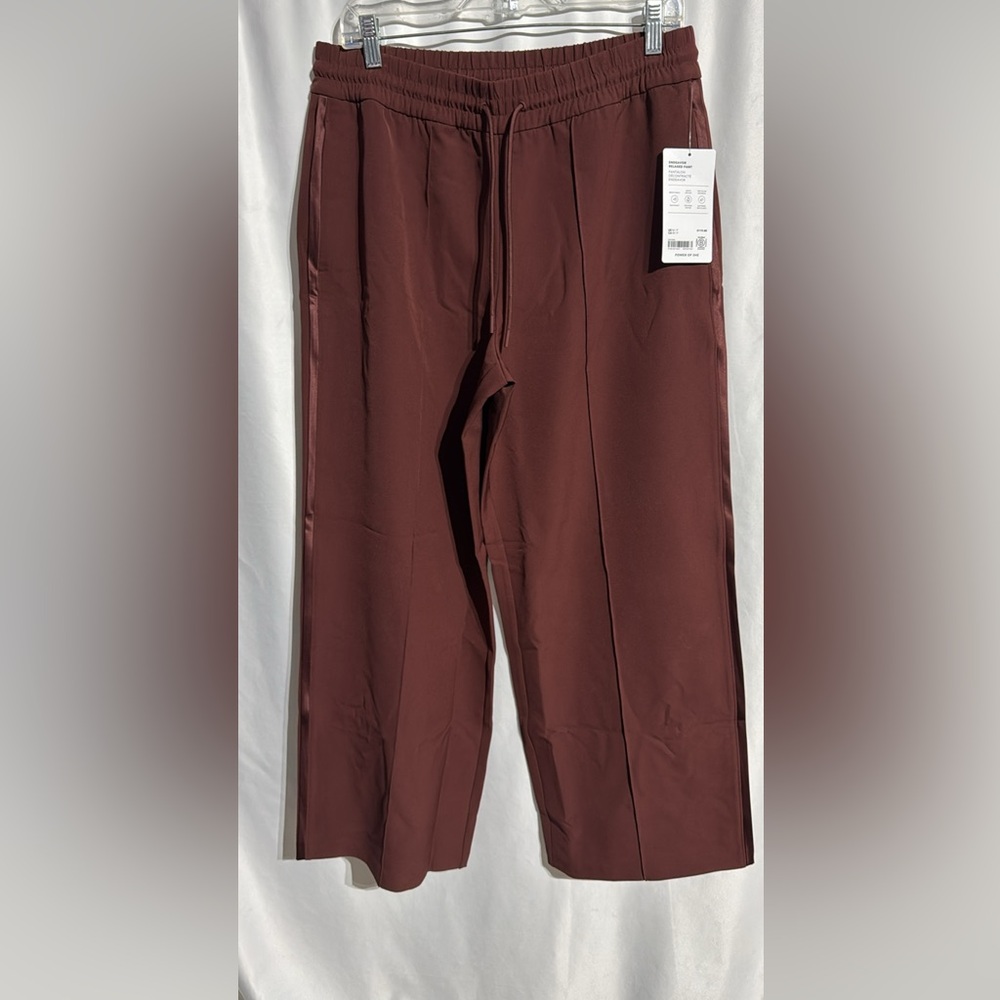 ATHLETA Cherry Wood Relaxed Pant Women Size Mp
